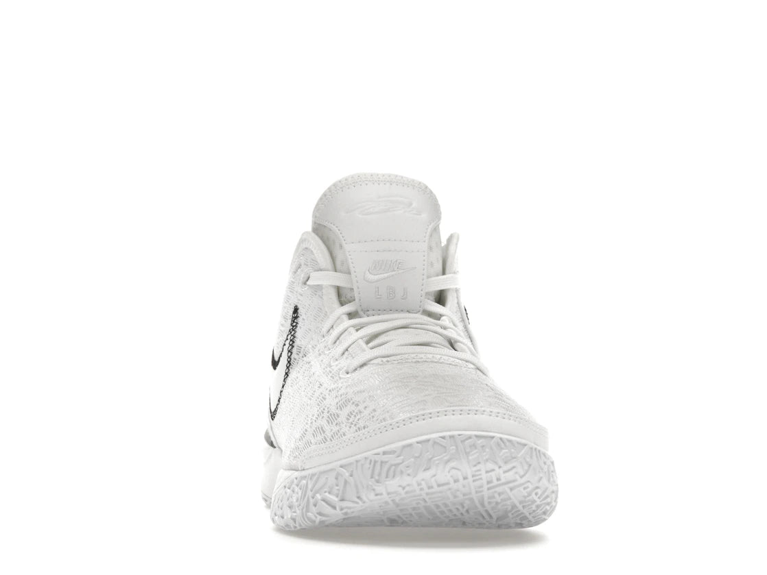 Nike Zoom LeBron NXXT Gen White Metallic Silver - vue secondaire A