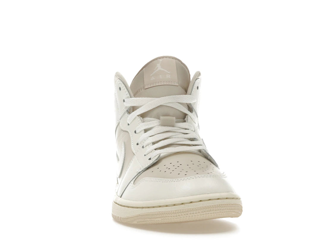 Jordan 1 Mid Legend Hellbraun (Damen) - vue secondaire A