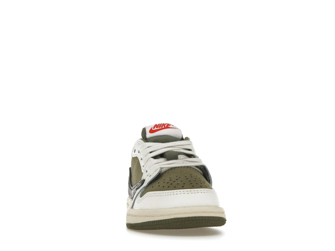 Jordan 1 Retro Low OG SP Travis Scott Medium Olive (PS) - vue secondaire A