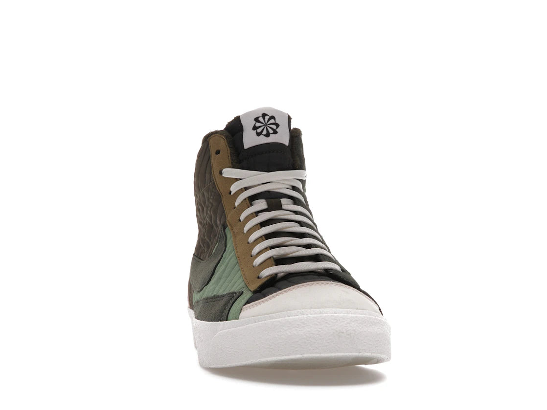 Nike Blazer Mid 77 Premium Toasty Sequoia Quilted - vue secondaire A