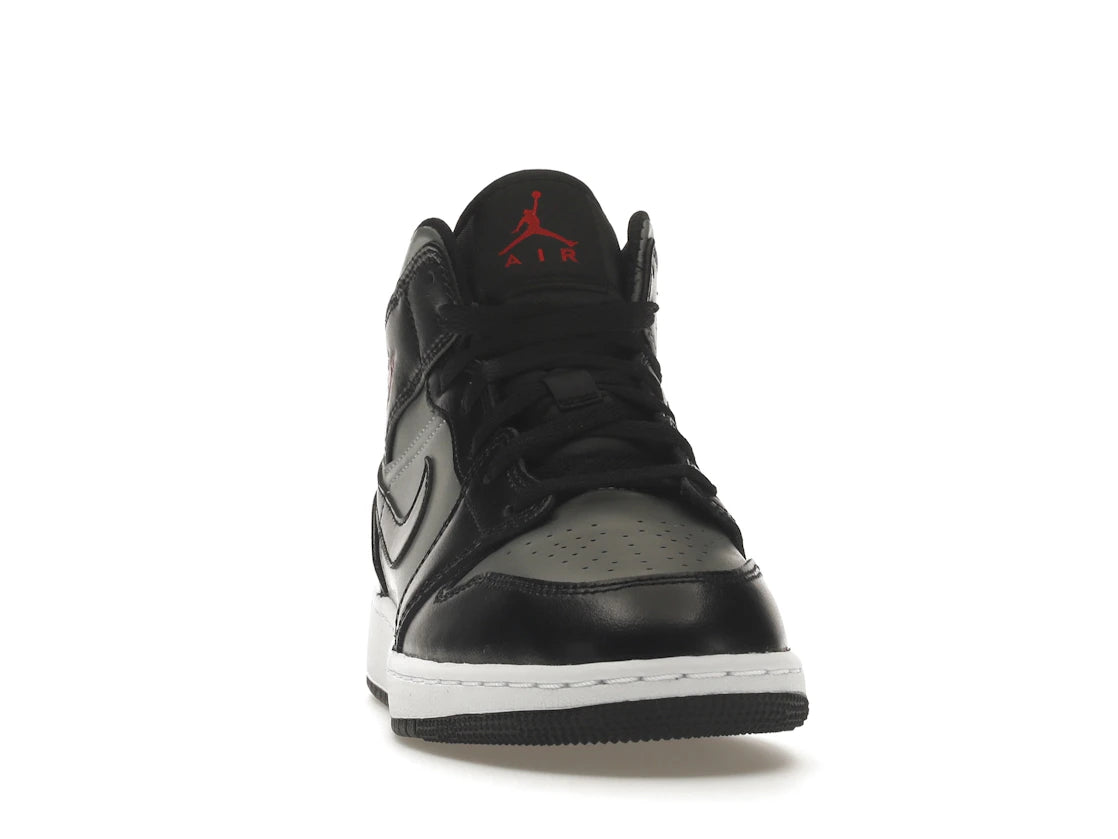 Jordan 1 Mid Shadow Red (GS) - vue secondaire A