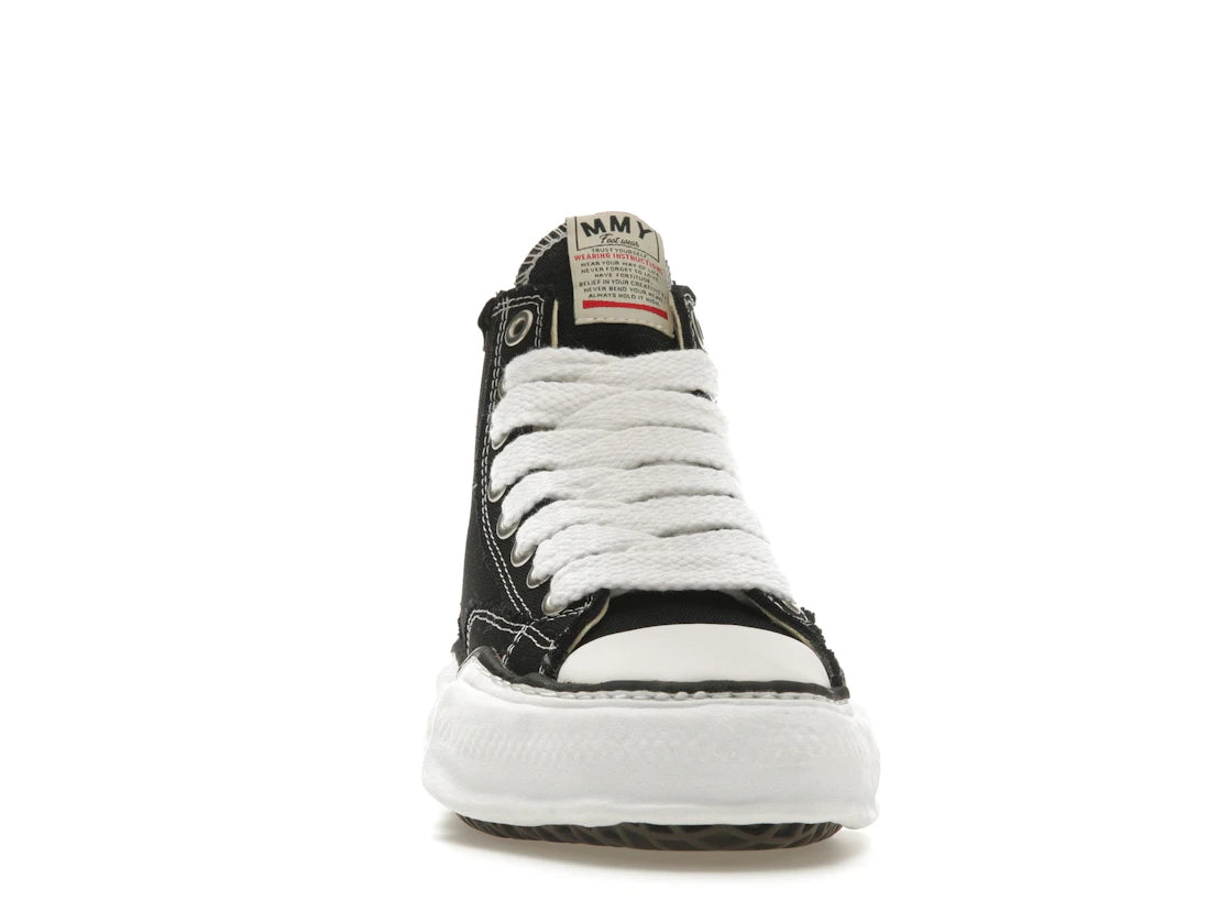 Maison Mihara Yasuhiro Peterson OG Sole Canvas High Black - vue secondaire A