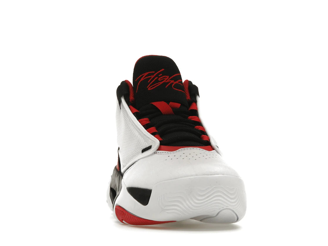Jordan Max Aura 4 Weiß Schwarz Universitätsrot - vue secondaire A