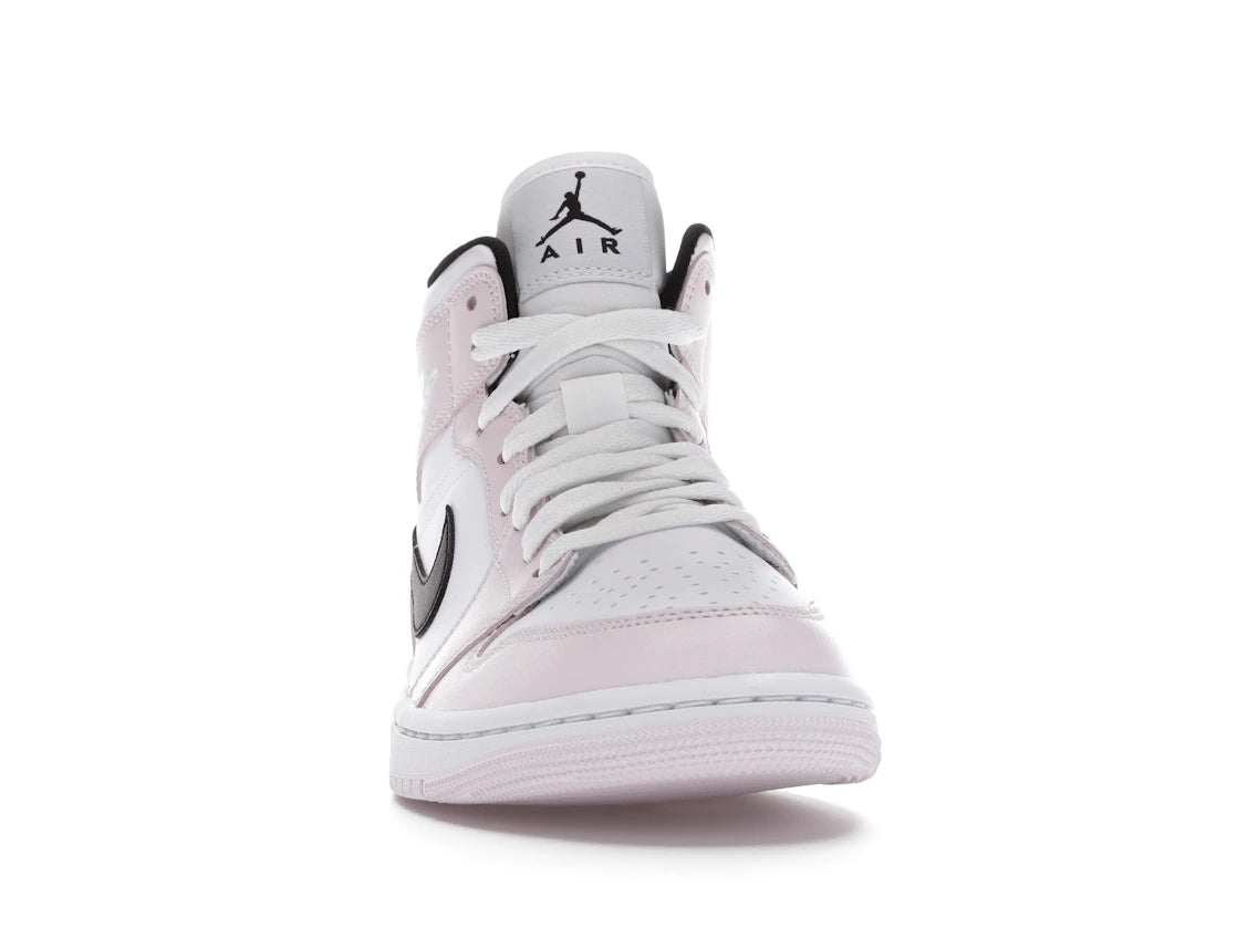 Jordan 1 Mid Barely Rose (Women's) - vue secondaire A