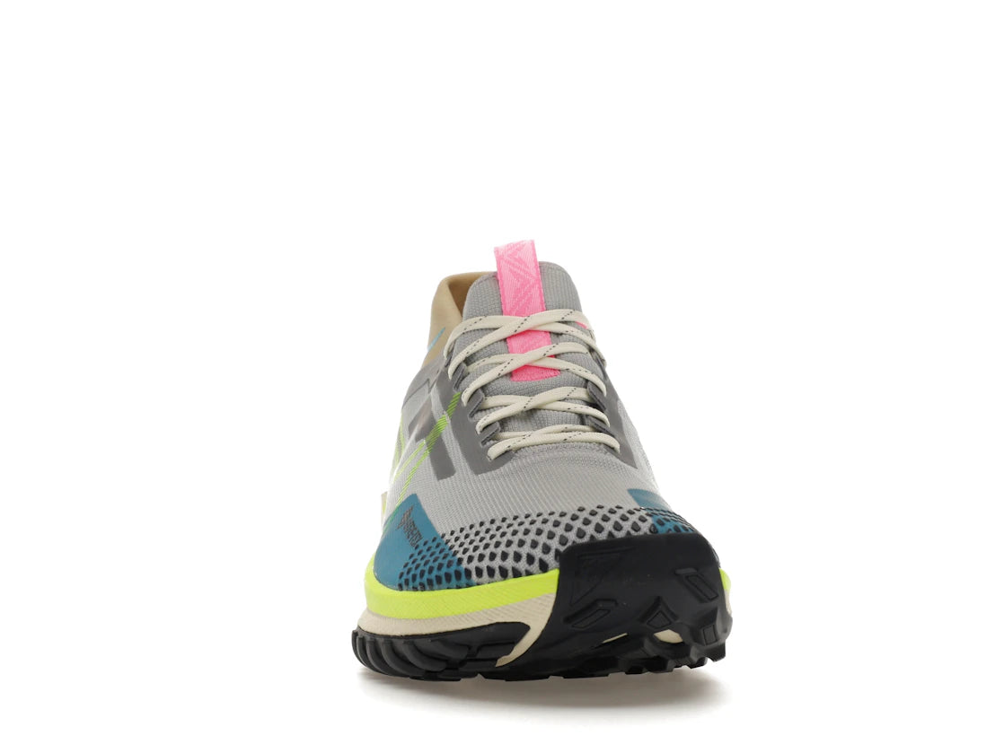 Nike React Pegasus Trail 4 Gore-Tex Wolf Grey Volt - vue secondaire A