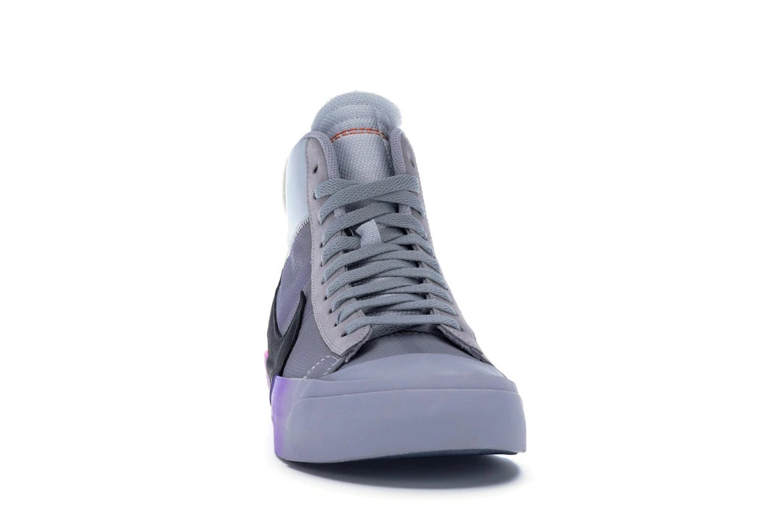 Nike Blazer Mid Off-White Wolf Gray Serena Queen - vue secondaire A