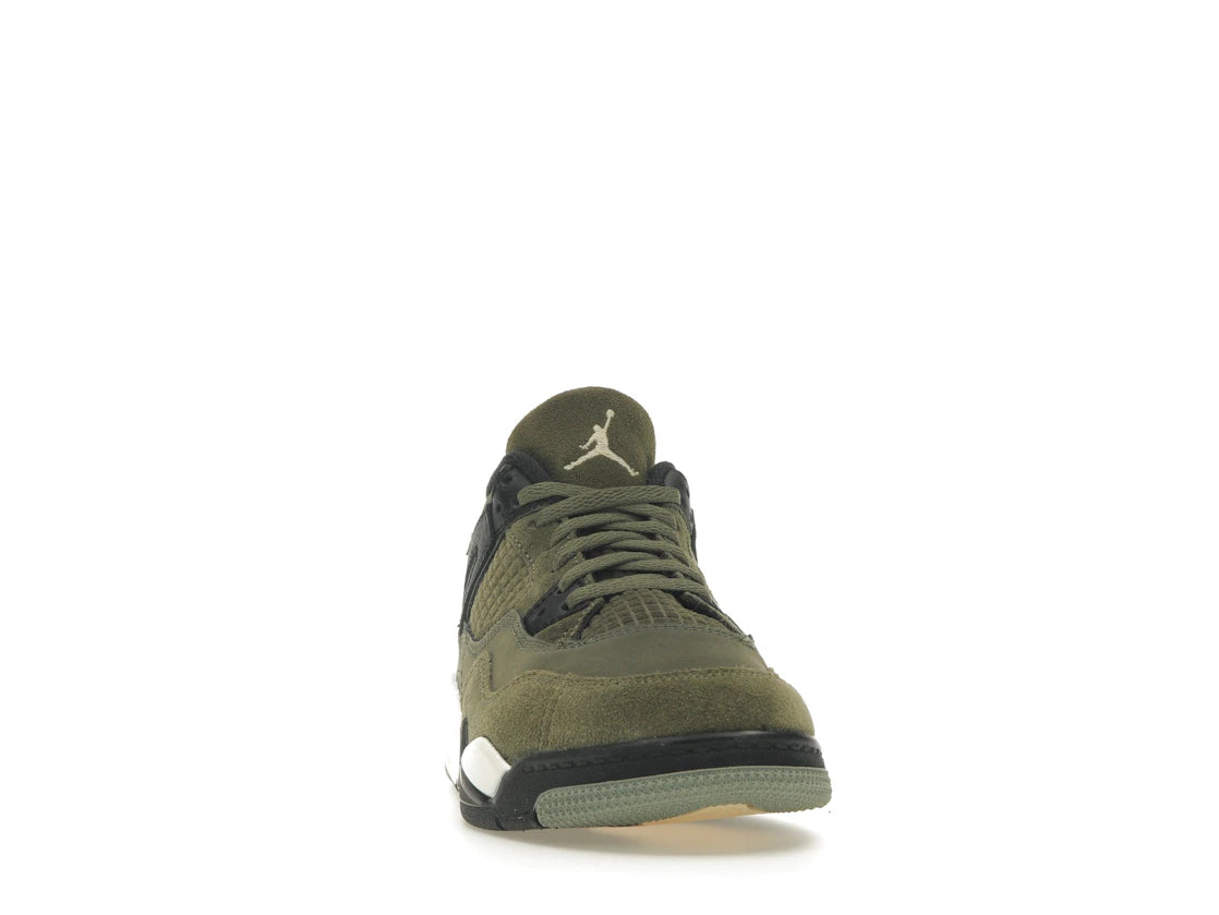 Jordan 4 Retro SE Craft Medium Olive (PS) - vue secondaire A