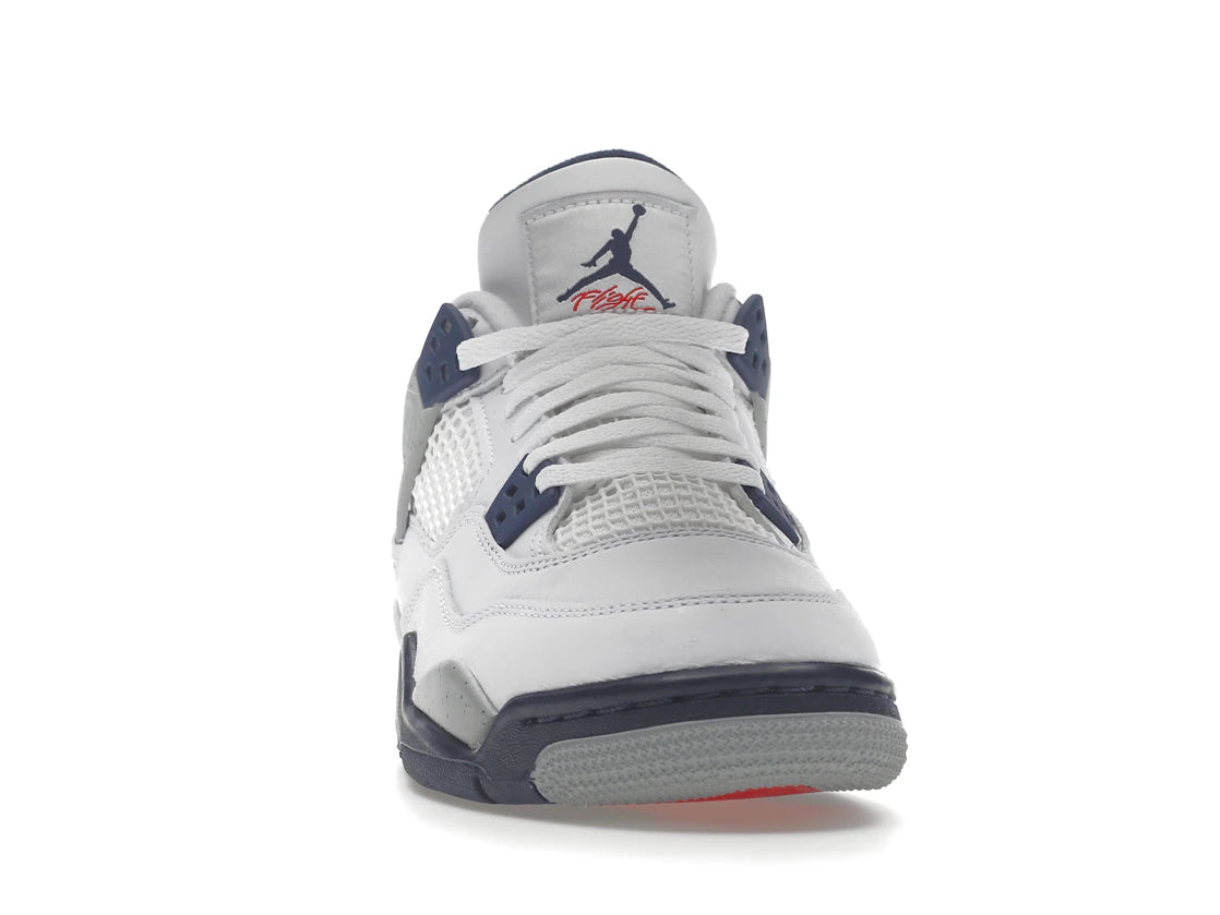 Jordan 4 Retro Midnight Navy (GS) - vue secondaire A