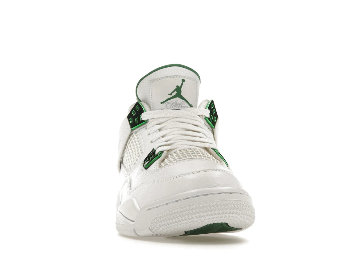 Jordan 4 Retro Metallic Green (GS) - vue secondaire A