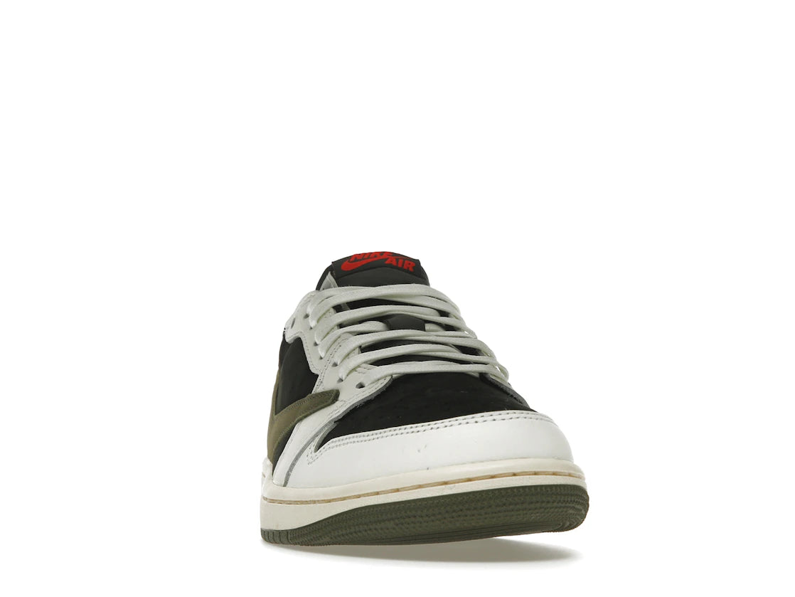 Jordan 1 Retro Low OG SP Travis Scott Olive (Women's) - vue secondaire A