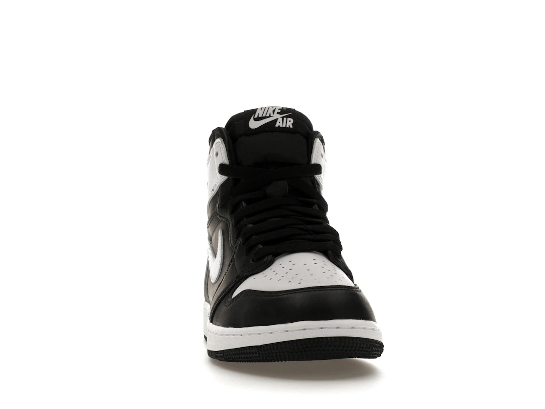 Jordan 1 Retro High OG Black White (GS) - vue secondaire A