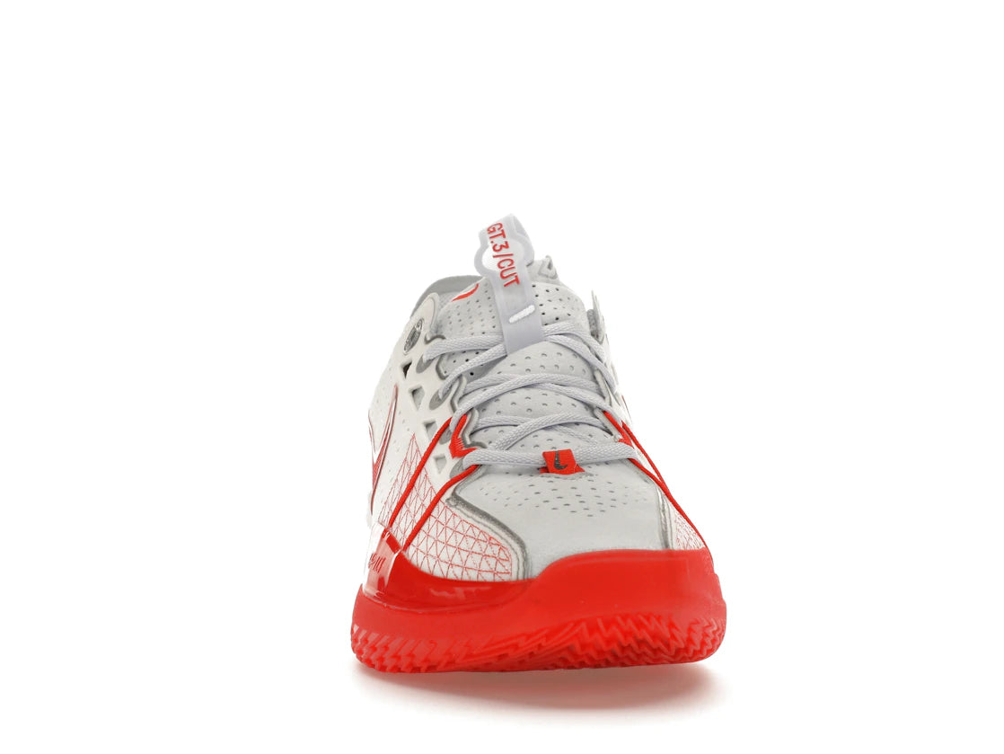 Nike Air Zoom GT Cut 3 White Picante Red - vue secondaire A