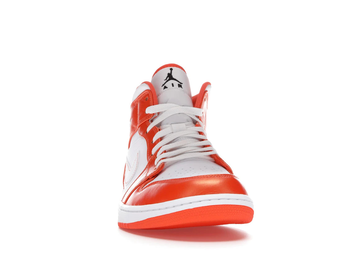 Jordan 1 Mid Metallic Orange - vue secondaire A