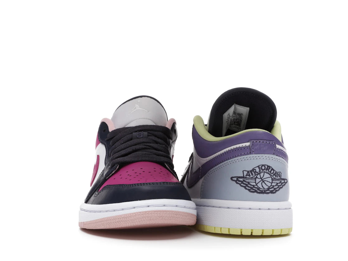 Jordan 1 Low Purple Magenta (Damen) - vue secondaire A