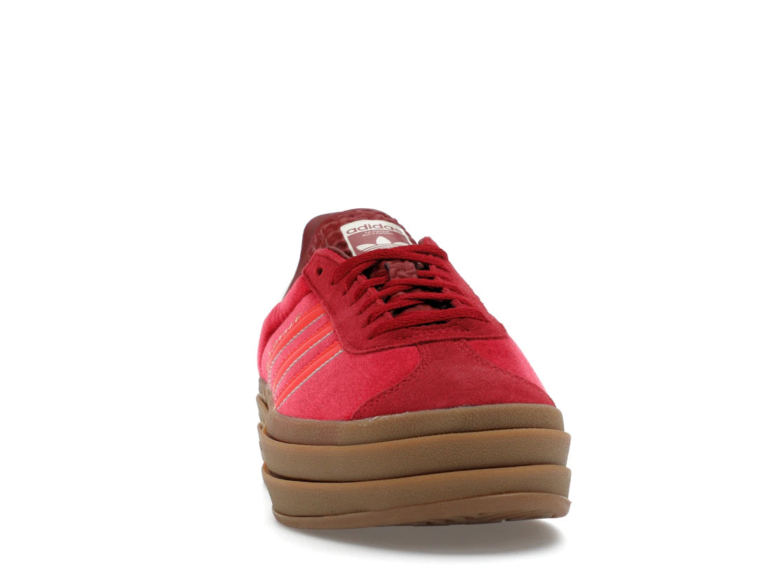 adidas Gazelle Bold Bright Red Velvet (Women's) - vue secondaire A