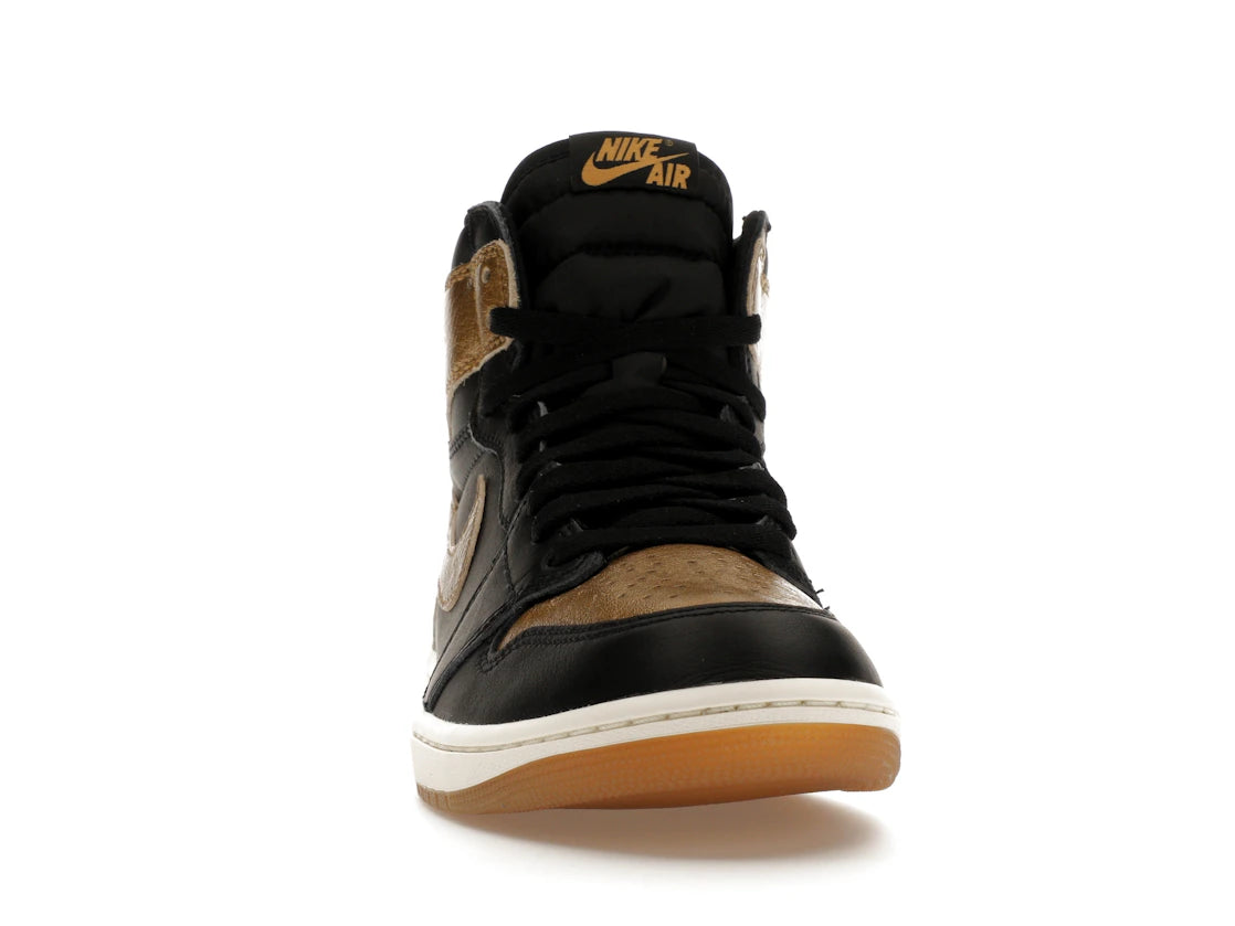 Jordan 1 Retro High OG Black Metallic Gold - vue secondaire A