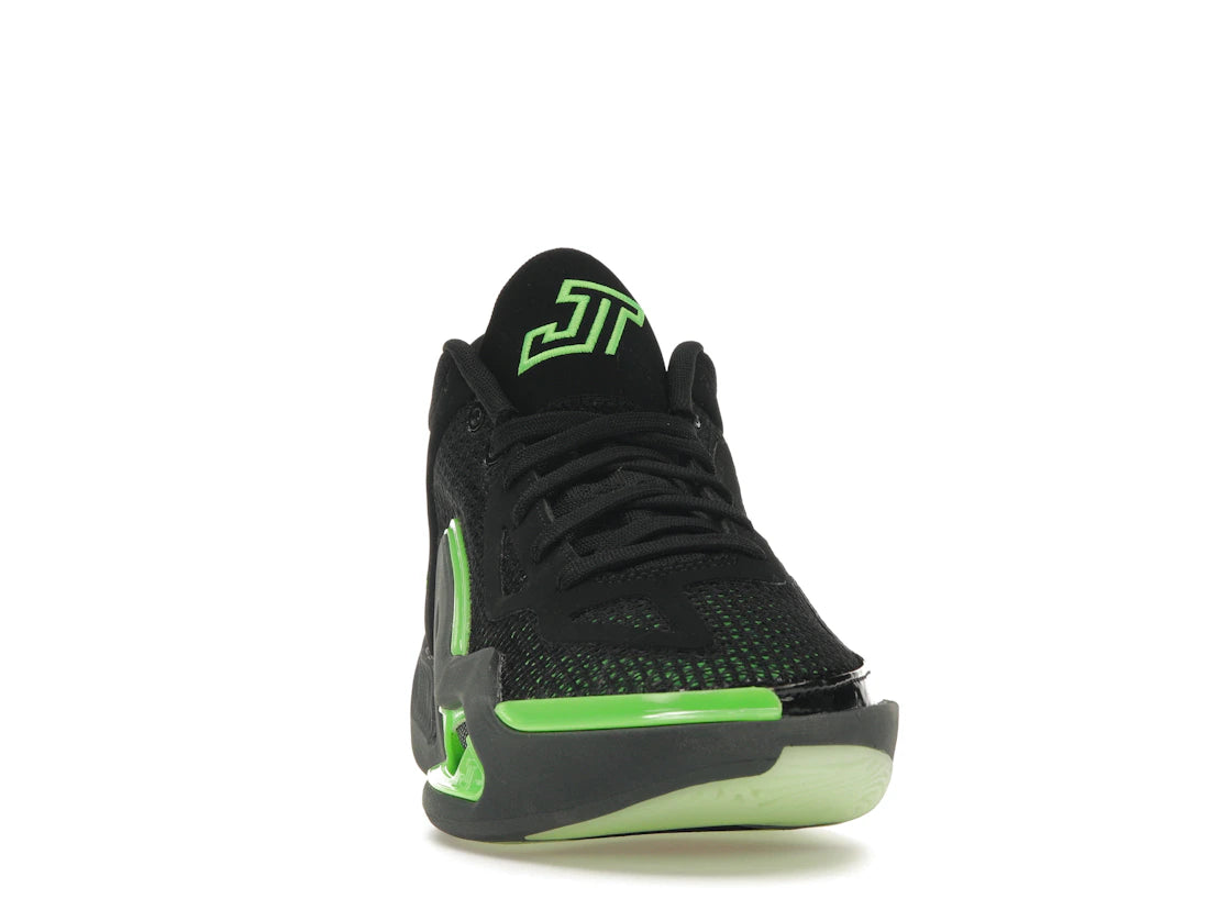 Jordan Tatum 1 Celtics (Durchscheinende grüne Sohle) - vue secondaire A