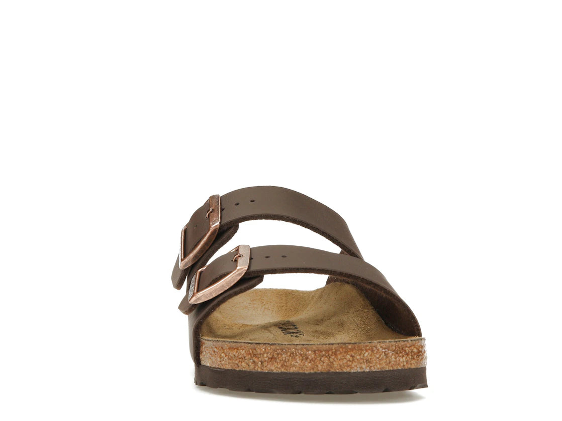 Birkenstock Arizona Birko-Flor Dunkelbraun (Damen) - vue secondaire A