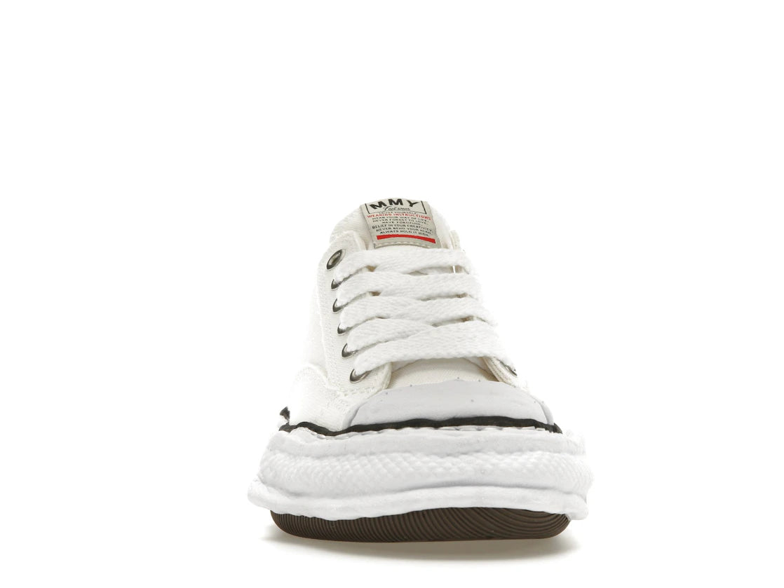 Maison Mihara Yasuhiro Peterson 23 OG Sole Canvas Low Weiß - vue secondaire A