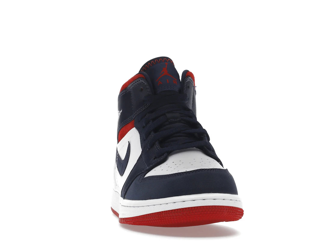 Jordan 1 Mid SE USA (GS) - vue secondaire A