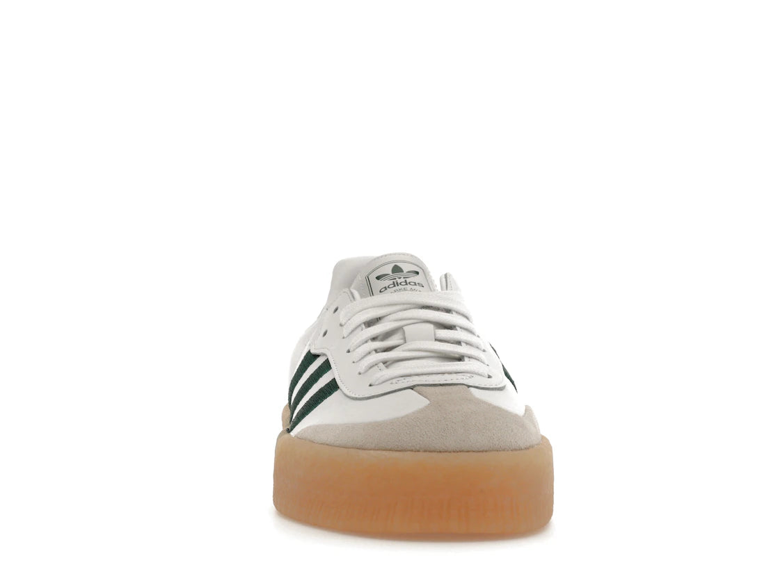 adidas Sambae White Collegiate Green Gum (Women's) - vue secondaire A