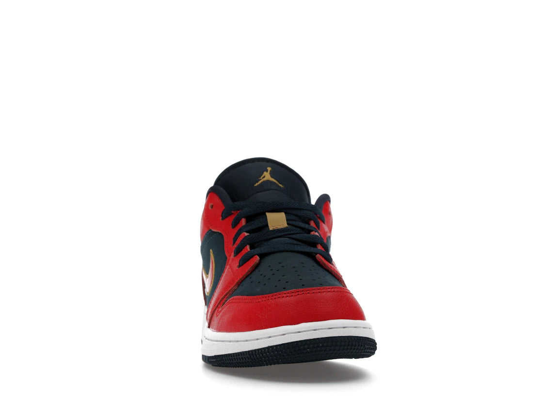 Jordan 1 Low Armory Navy Sport Red (GS) - vue secondaire A
