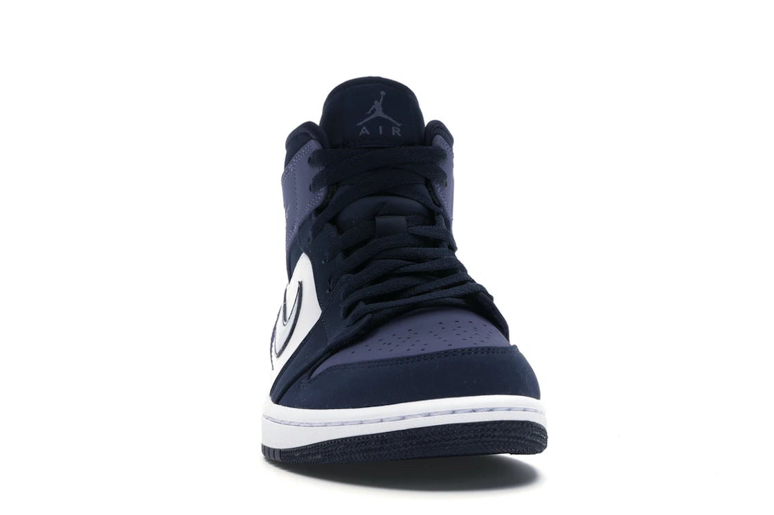 Jordan 1 Mid Obsidian Sanded Purple - vue secondaire A