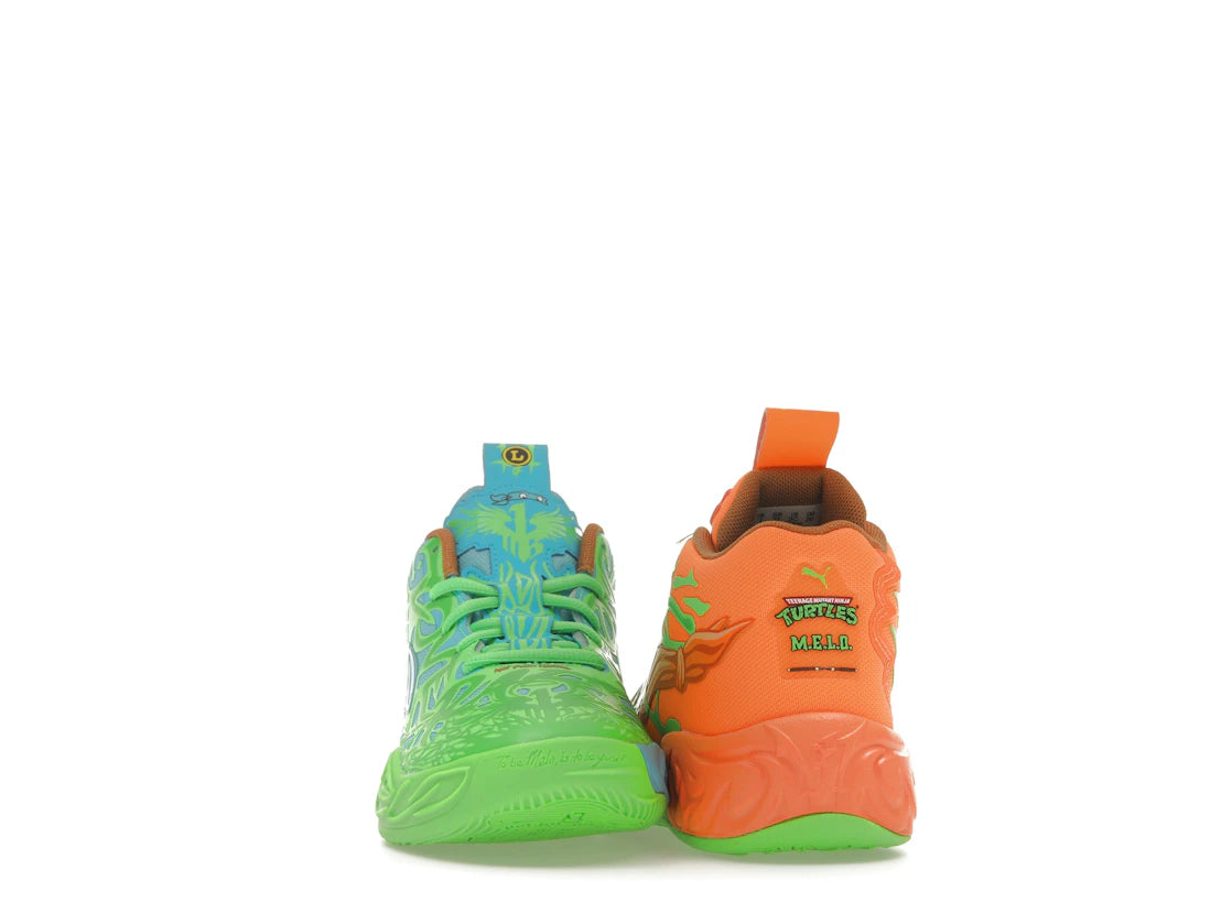 Puma LaMelo Ball MB.04 Teenage Mutant Ninja Turtles Leonardo & Michelangelo (PS) - vue secondaire A