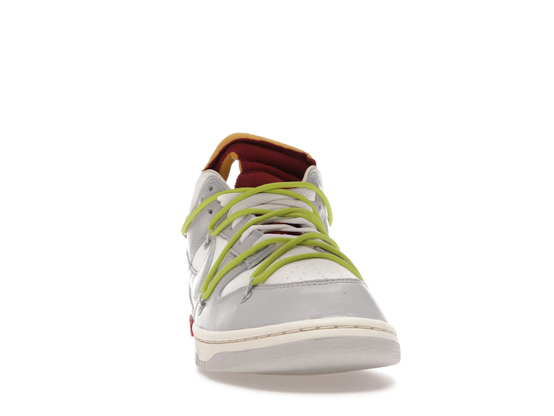 Nike Dunk Low Off-White Lot 8 - vue secondaire A