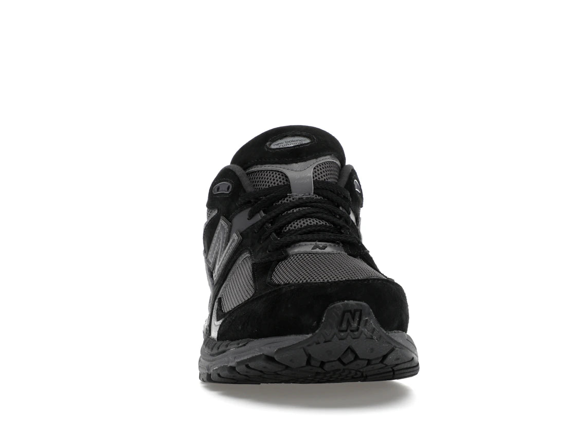 New Balance 2002R Black Dark Grey - vue secondaire A