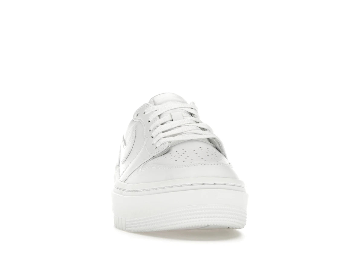 Jordan 1 Elevate Low Triple White (Women's) - vue secondaire A