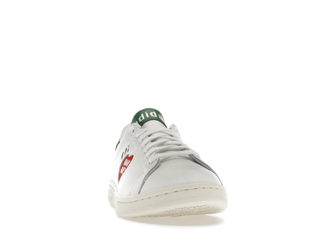 adidas Stan Smith Human Made White Green - vue secondaire A