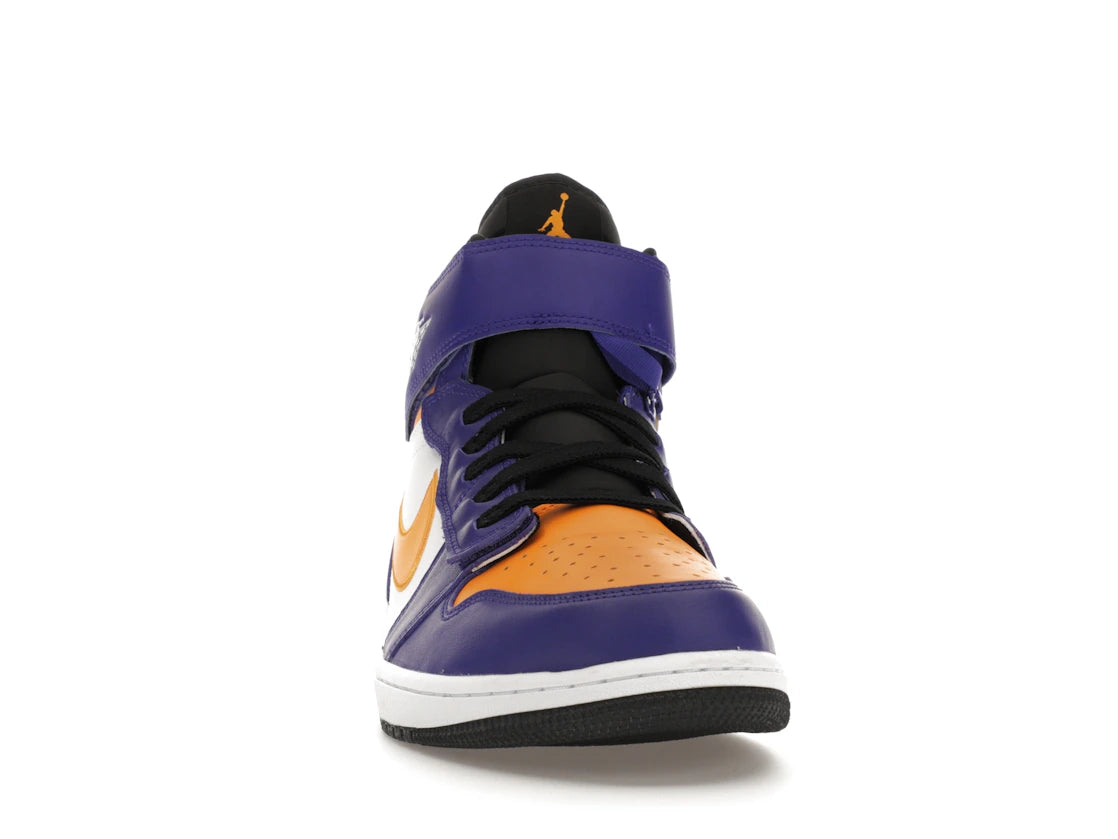 Jordan 1 High FlyEase Lakers - vue secondaire A
