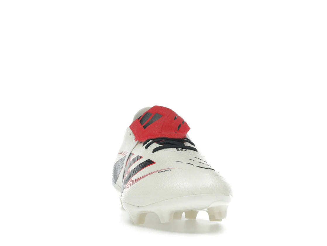 adidas Predator League Fold-Over Tongue FG/MG Off White Core Black Pure Ruby - vue secondaire A