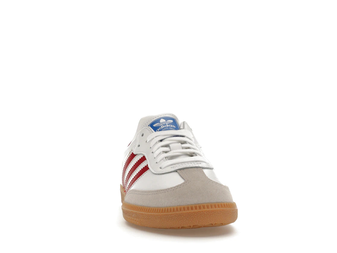 adidas Samba OG White Burgundy Gum - vue secondaire A