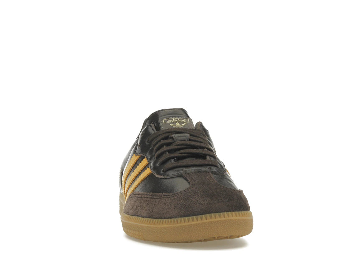 adidas Samba OG Dark Brown Preloved Yellow - vue secondaire A