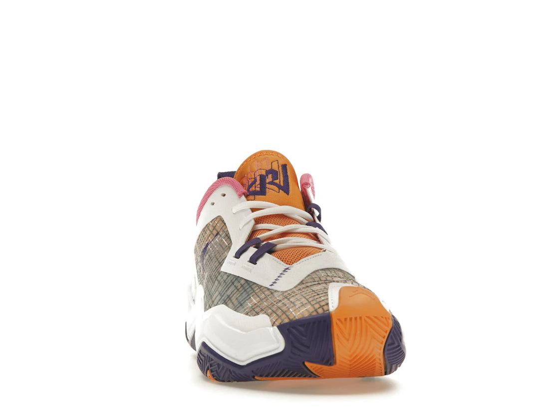 Jordan One Take 4 Weiß Court Lila Canyon Gold - vue secondaire A