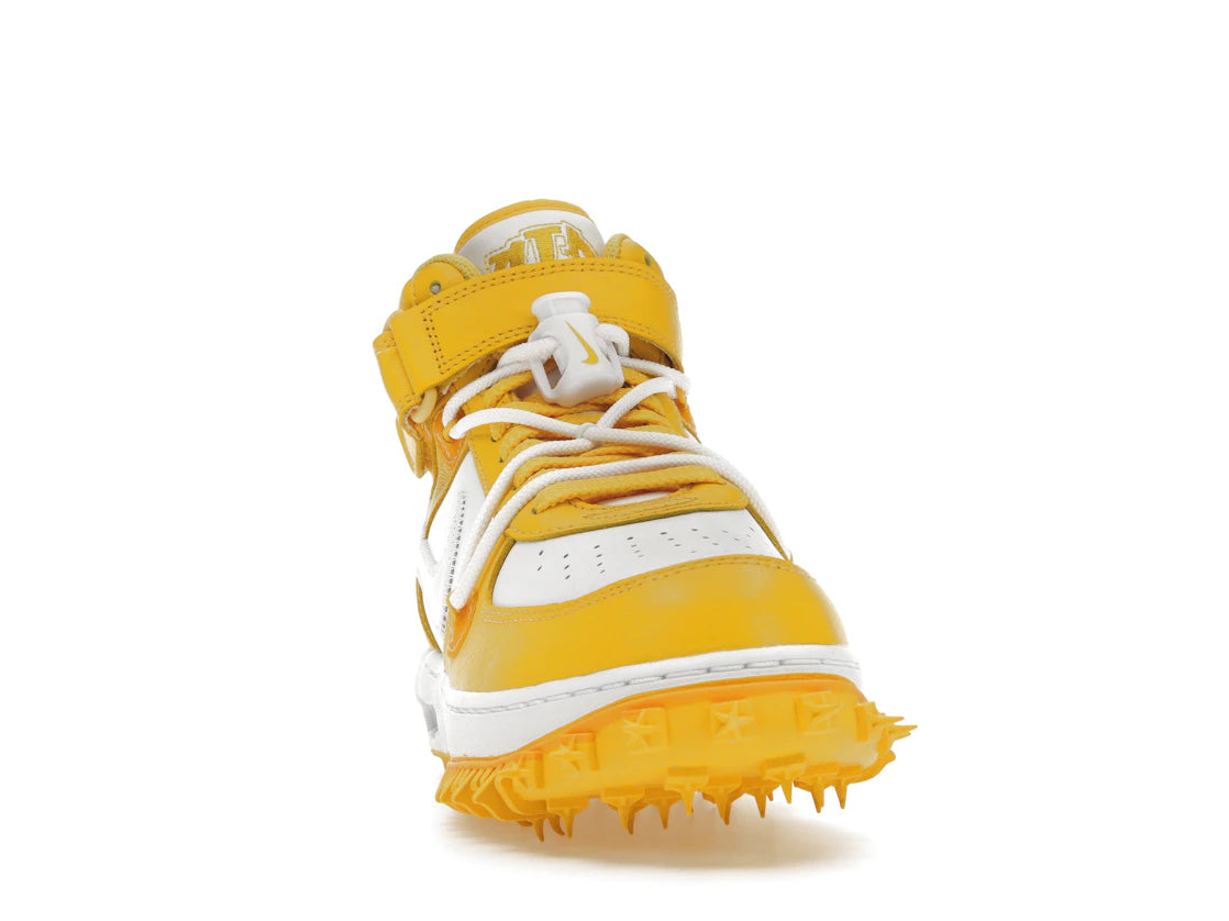 Nike Air Force 1 Mid SP Off-White Varsity Maize - vue secondaire A