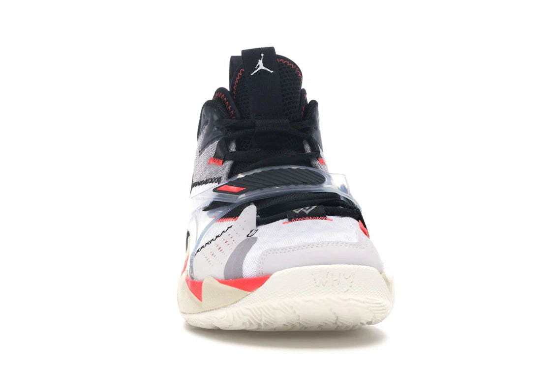 Jordan Why Not Zer0.3 White Bright Crimson Black - vue secondaire A