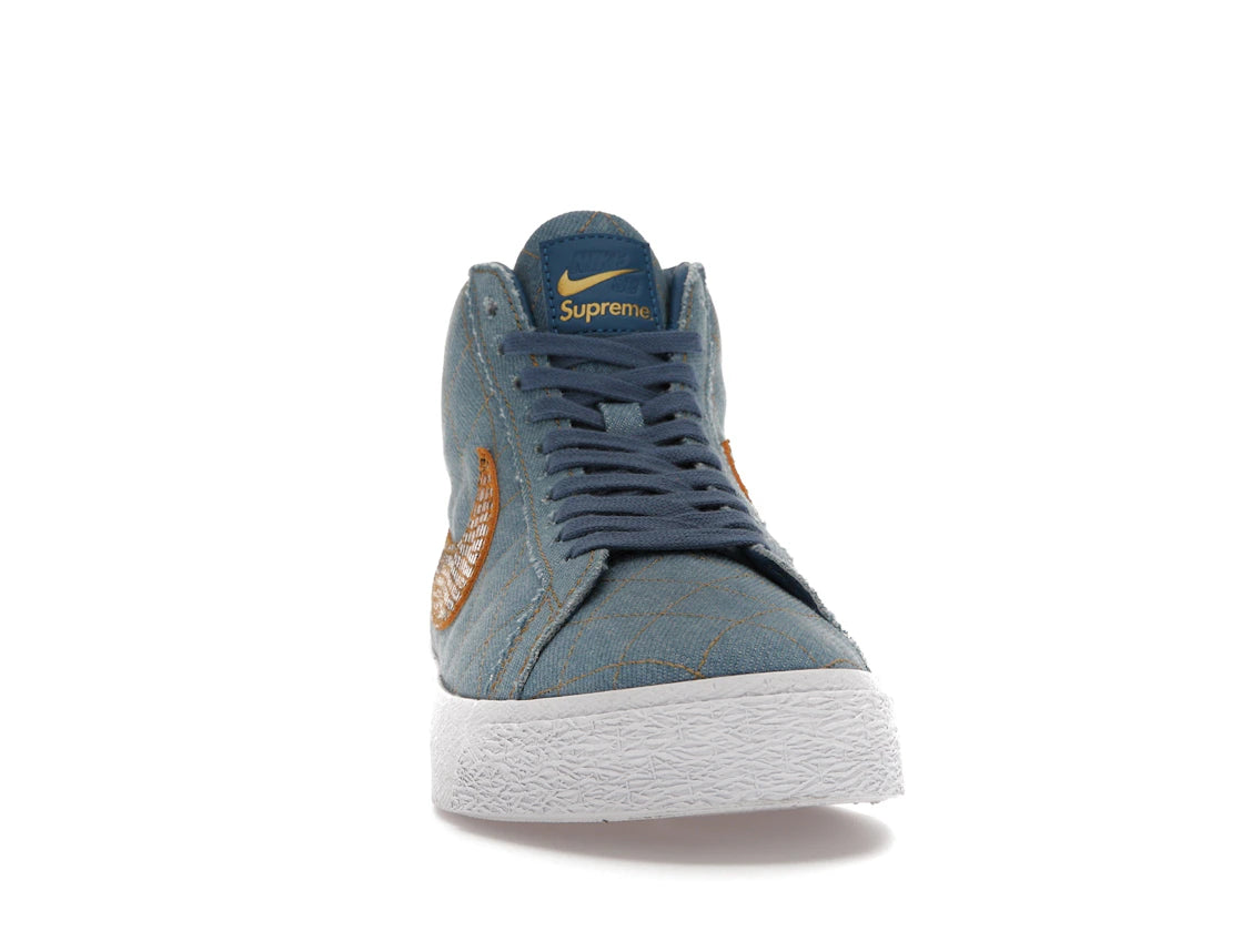 Nike SB Blazer Mid QS Supreme Denim - vue secondaire A