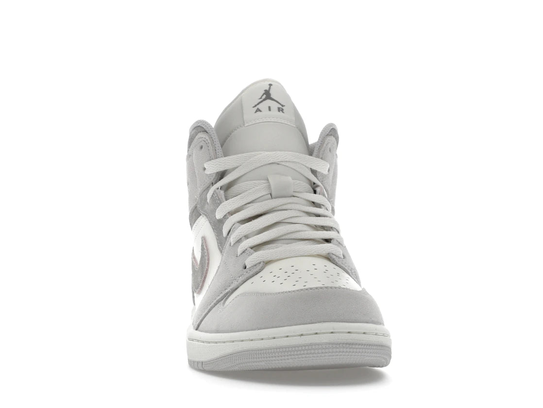 Jordan 1 Mid SE Neutral Grey Sail - vue secondaire A