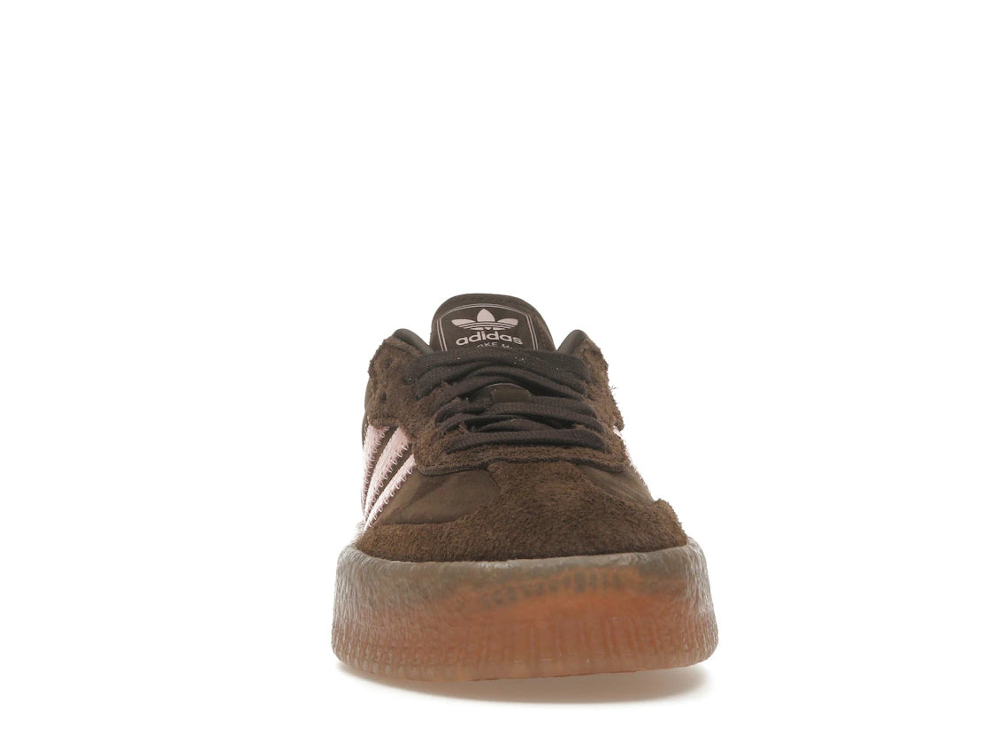 adidas Sambae Dark Brown Wonder Mauve (Women's) - vue secondaire A