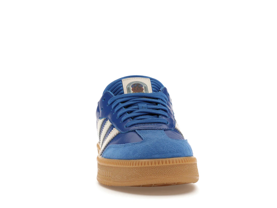 adidas Samba XLG Blau Weiß Gummi - vue secondaire A