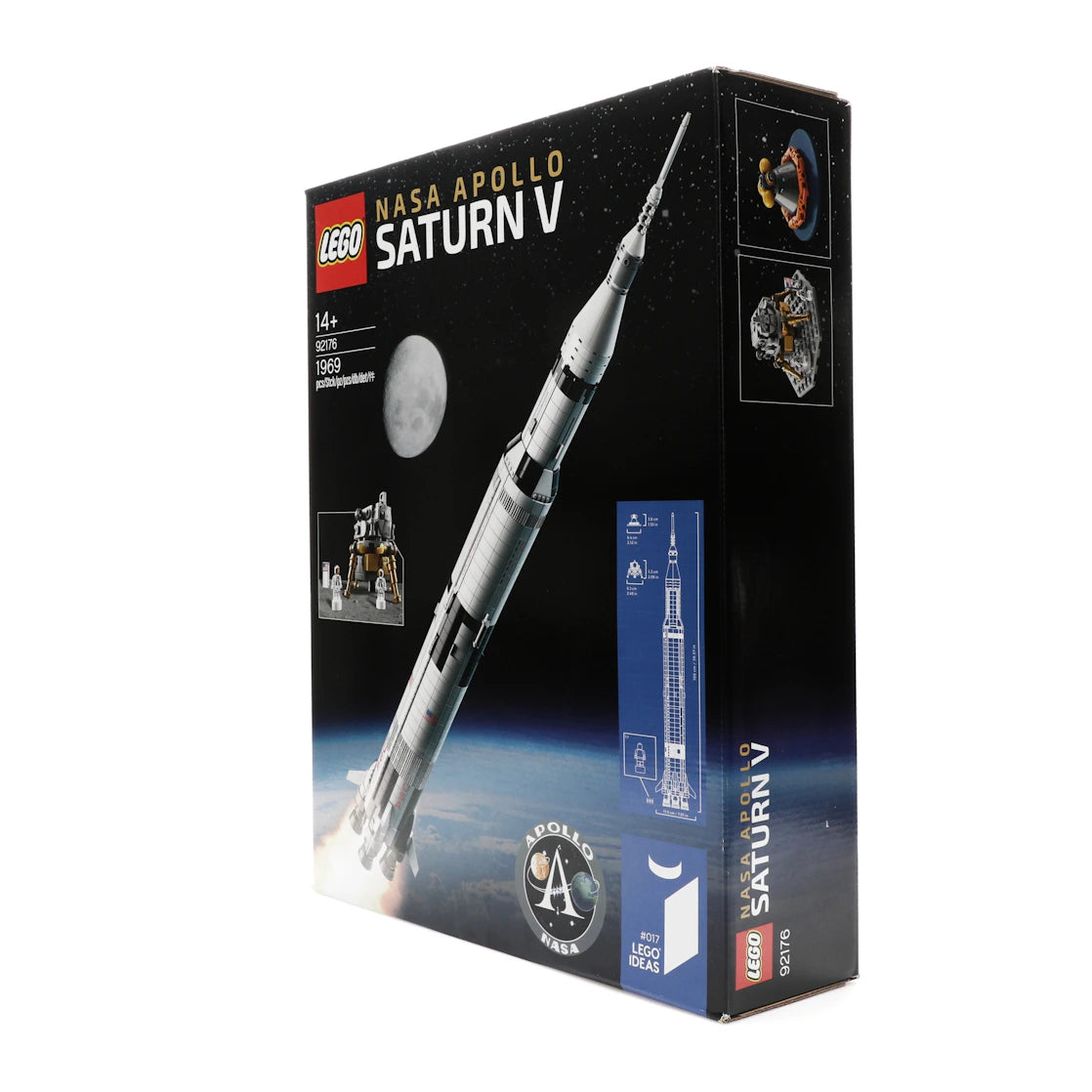 LEGO Ideas NASA Apollo Saturn V Set 92176 - vue secondaire A