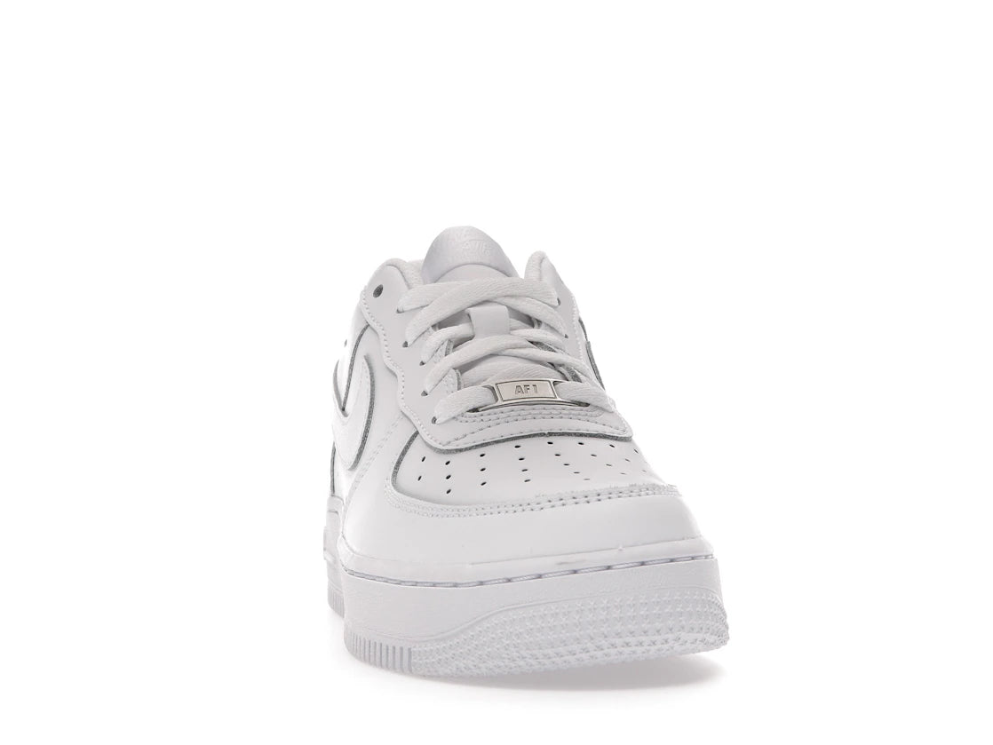 Nike Air Force 1 Low LE Triple White (GS) - vue secondaire A