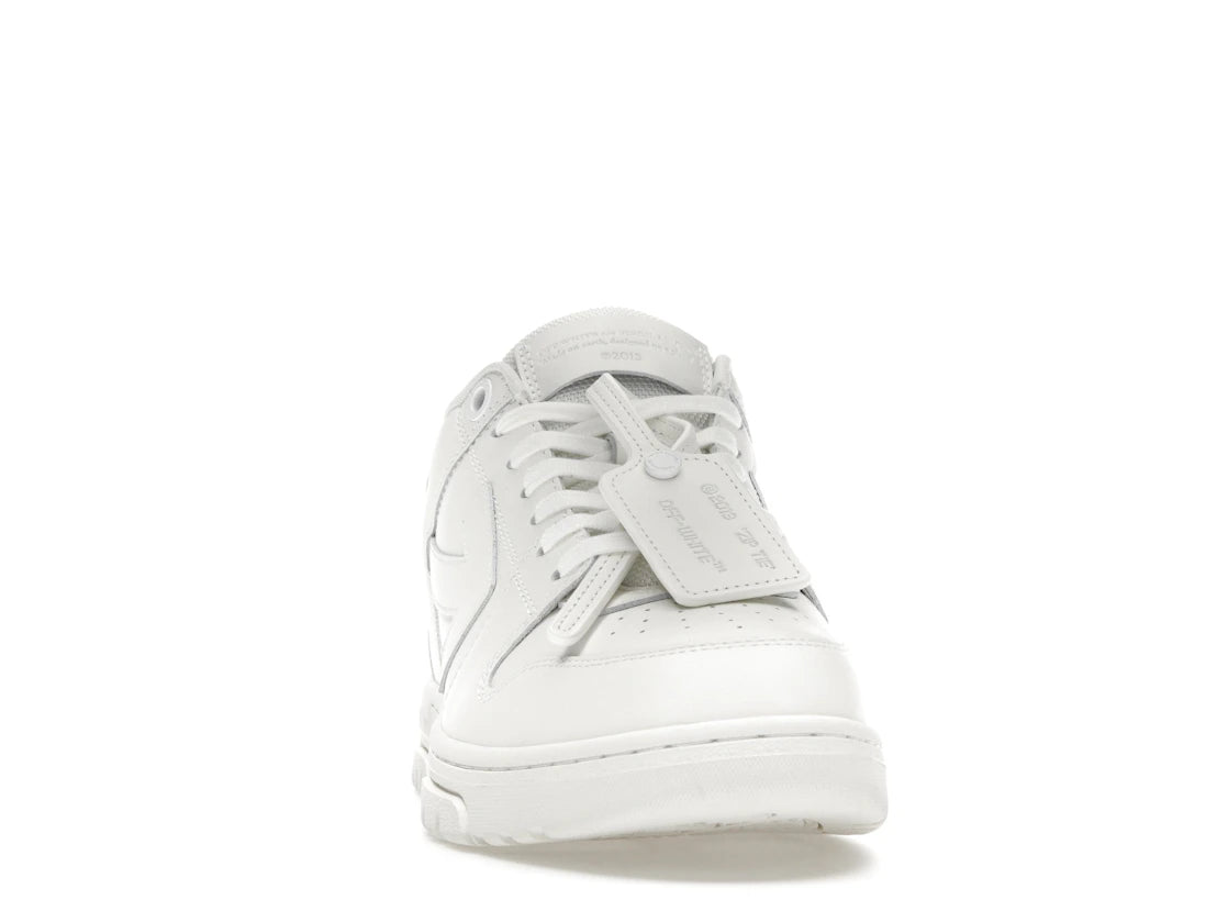 OFF-WHITE Out Of Office Low Triple White White Sole - vue secondaire A