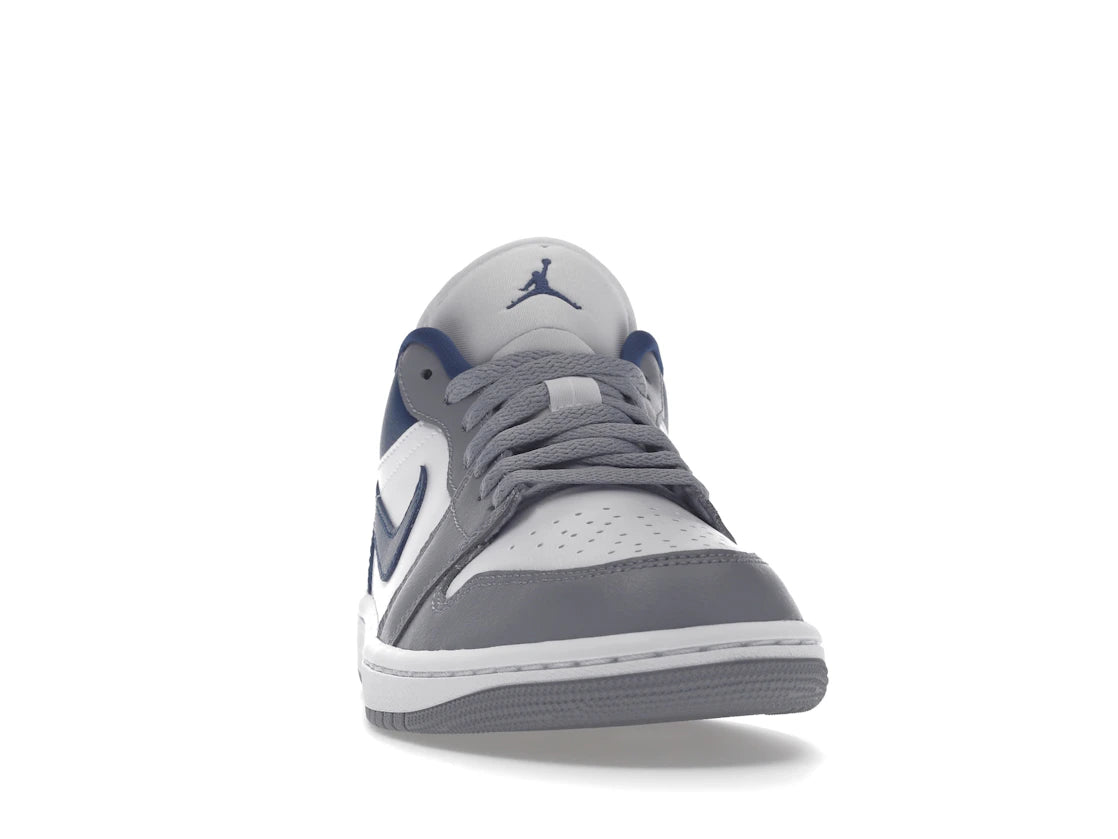Jordan 1 Low Stealth French Blue (Women's) - vue secondaire A