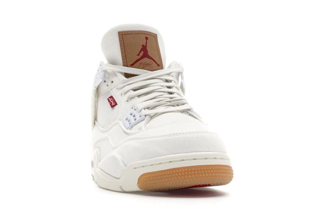 Jordan 4 Retro Levi's Weiß (Levi's Tag) - vue secondaire A