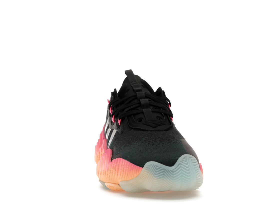 adidas Trae Young 3 Arctic Night Acid Orange - vue secondaire A