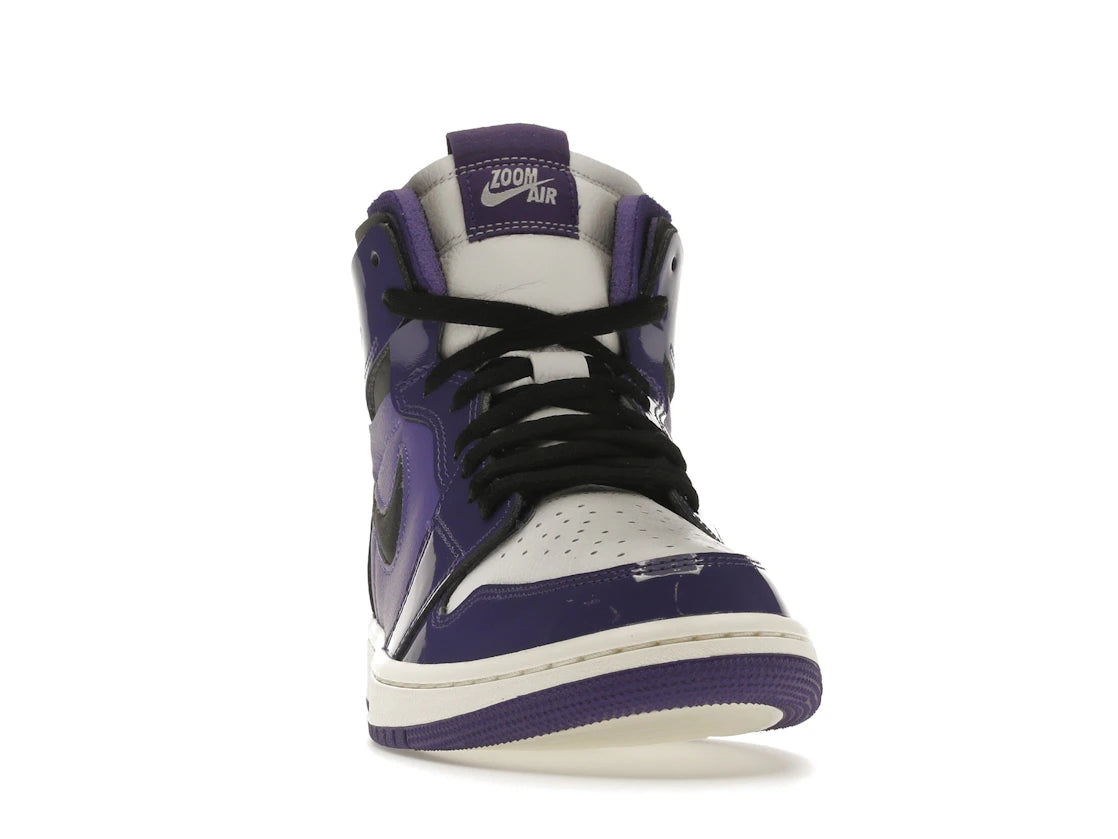 Jordan 1 High Zoom Air CMFT Purple Patent (Women's) - vue secondaire A